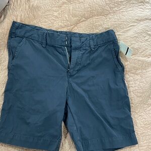 Classic Navy Men's Flat Front Shorts
